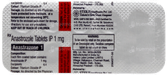 Anastrazone 1 Tablet 10